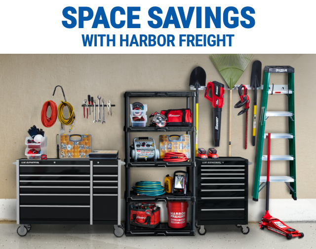 U.S. GENERAL 4-Tier Shelf Rack for $29.99 – Harbor Freight Coupons