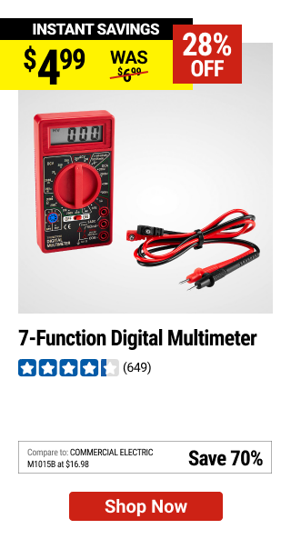 7-Function Digital Multimeter