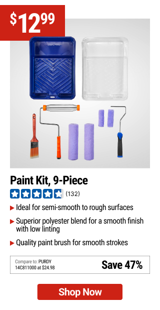 Standard Paint Kit, 9-Piece, BETTER Quality