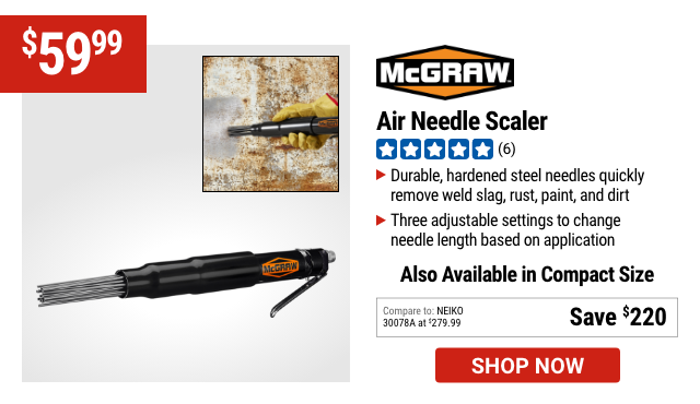 MCGRAW: Air Needle Scaler