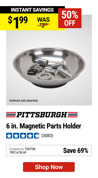 PITTSBURGH AUTOMOTIVE 6 in. Magnetic Parts Holder