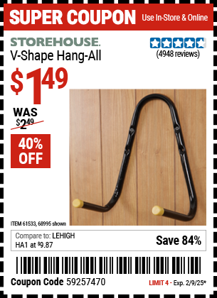 STOREHOUSE V-Shape Hang-All