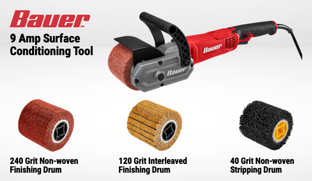 Coming Soon: Bauer 9 Amp Surface Conditioning Tool