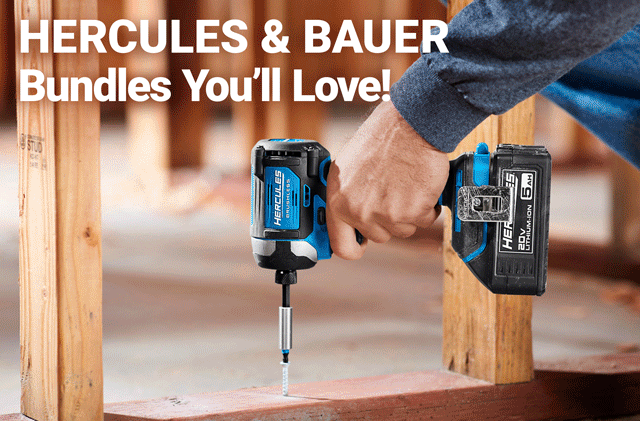 HERCULES & BAUER Bundles You'll Love!