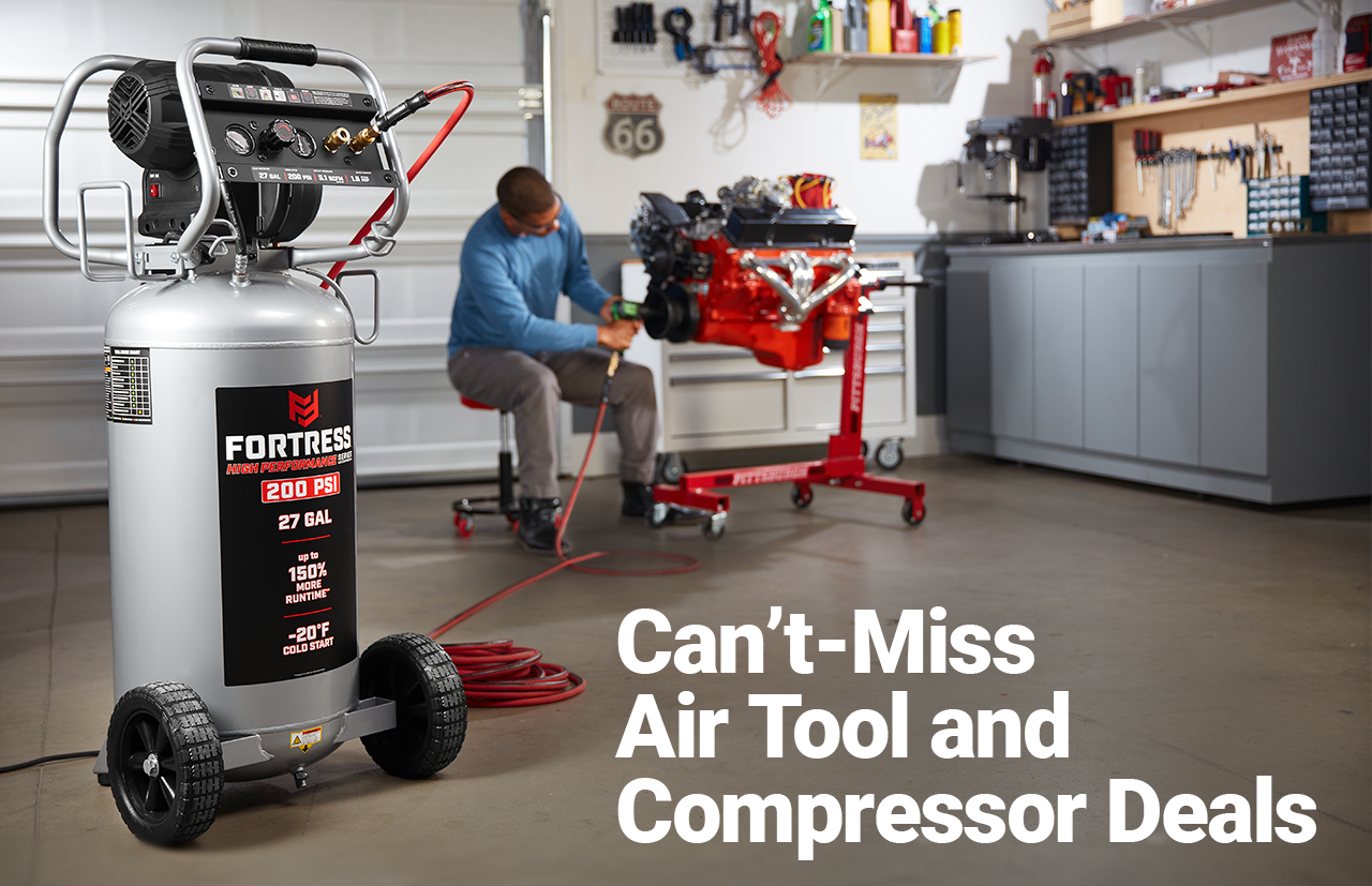 Can't-Miss Air Tool and Compressor Deals