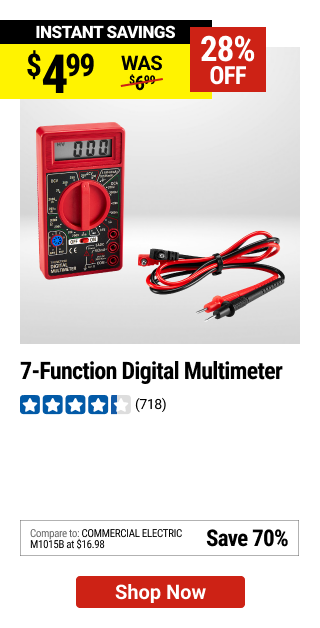 7-Function Digital Multimeter