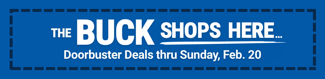 Doorbuster Deals Thru Sunday, Feb. 20