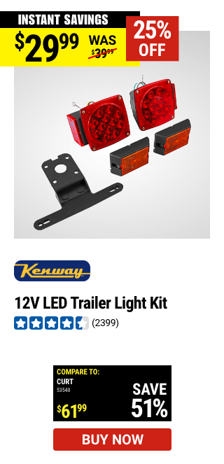 KENWAY: 12V LED Trailer Light Kit