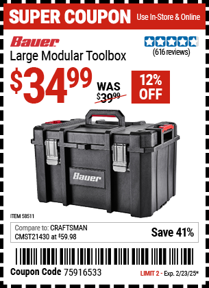 BAUER Large Modular Toolbox