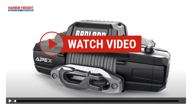 ZXR 12,000 Lb. Winch With Wire Rope - Video