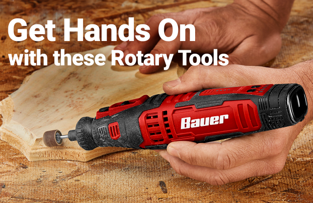 Get Hands on with these Rotary Tools
