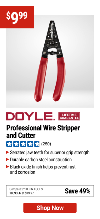 DOYLE Professional Wire Stripper and Cutter