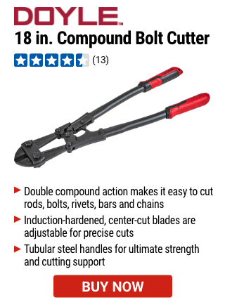 Doyle: 18 in. Compound Bolt Cutter