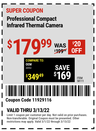 Ames: Professional Infared Thermal Camera - Coupon