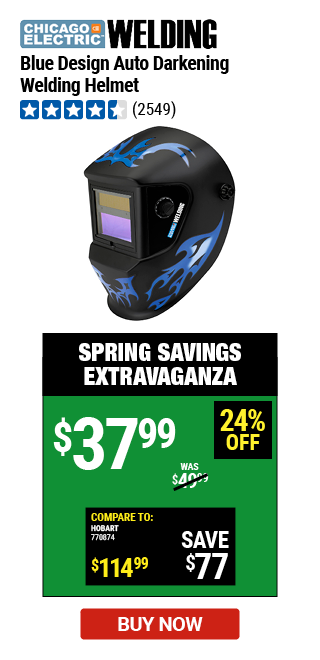 WELDING HELMET AUTO-FLAME/BLK