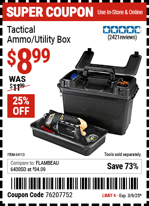 Tactical Ammo/Utility Box