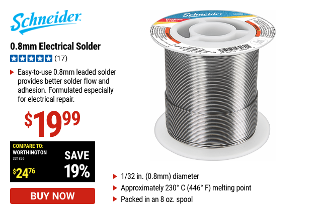 Snieder 0.8mm Electrical Solder