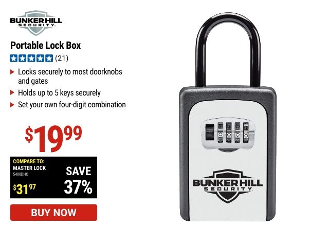 Bunker Hill: Portable Lock Box