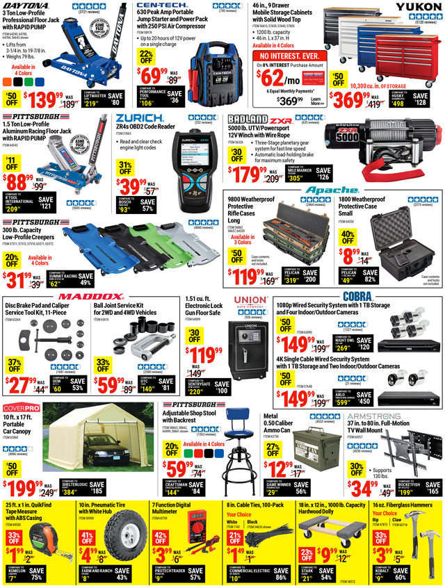 Only 2 Days Left – HUGE PARKING LOT SALE Ends Sunday - Harbor Freight