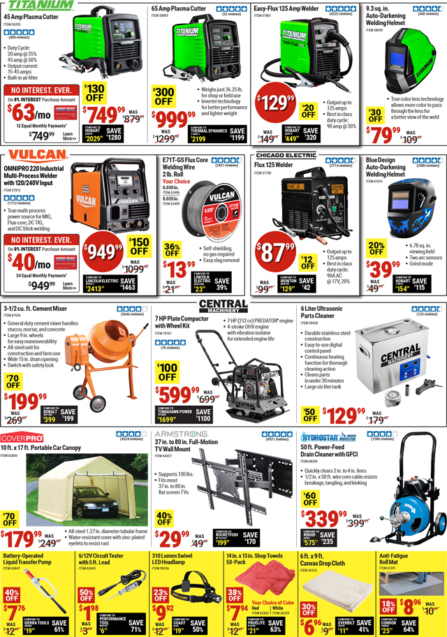 PARKING LOT SALE FLYER