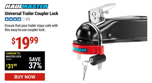 Universal Trailer Coupler Lock