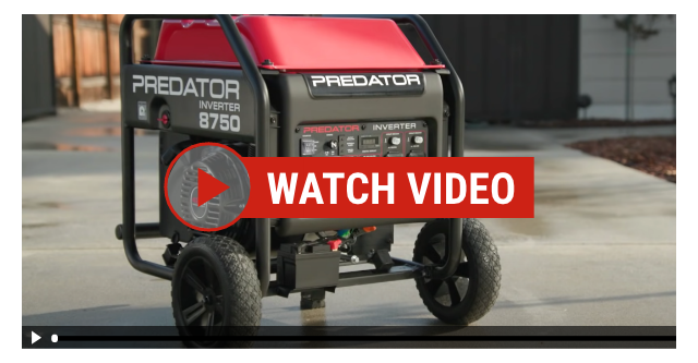 8750 Watt Inverter Generator - Video