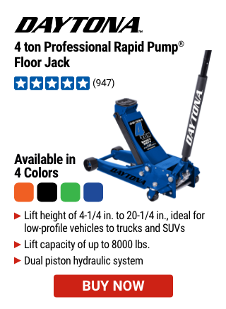 Daytona: 4 ton Professional Floor Jack