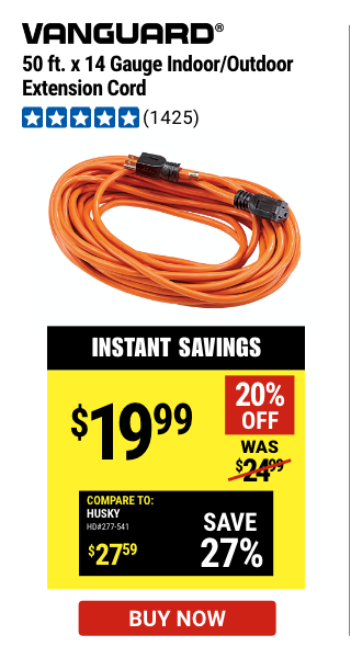 Vaguard: 50ft Extension Cord