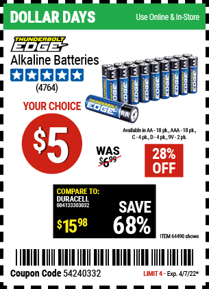 Alkaline Batteries