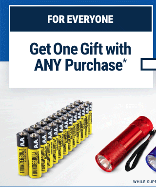 FOR EVERYONE- Get One Gift with ANY Purchase