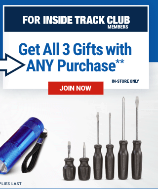 FOR INSIDE TRACK CLUB MEMBERS - Get All 3 Gifts with ANY Purchase