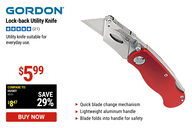 Gordon: Lock Utility Knife