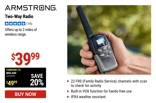 Armstrong: Two Way Radio