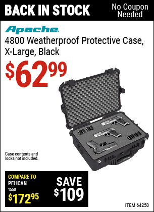 WATERPROOF UTILITY CASE XLG