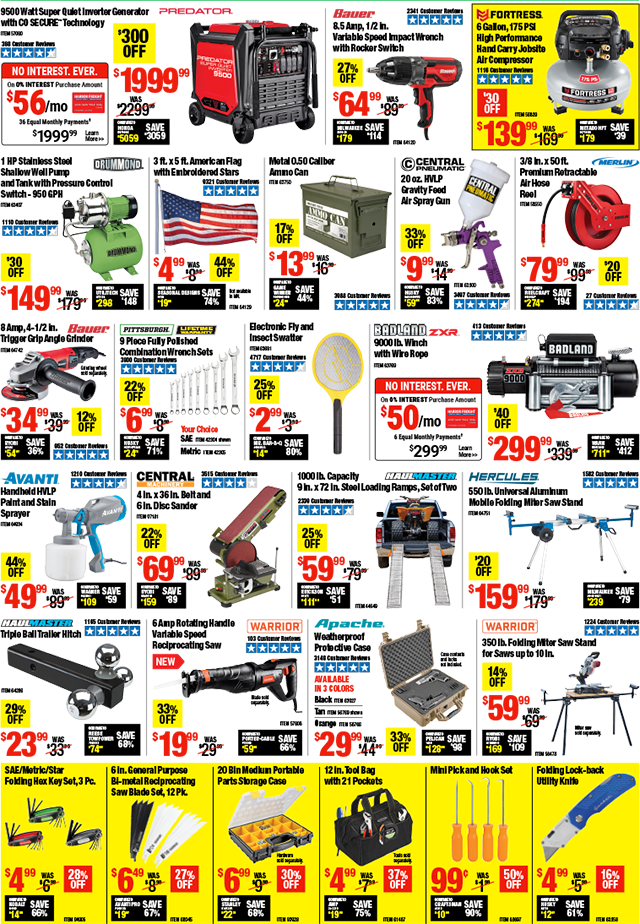 10 Awesome Items Under $10 @harborfreight 