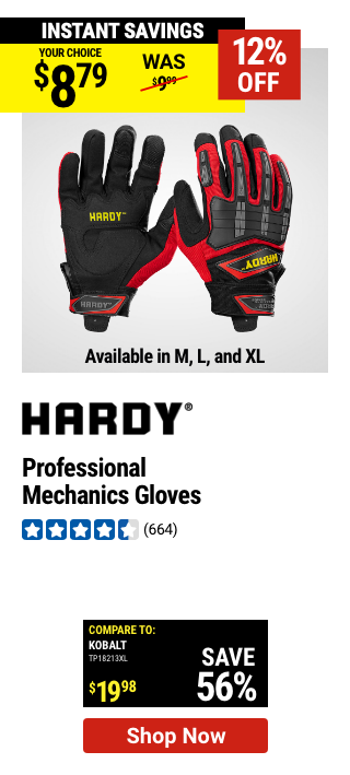 HARDY: Professional Mechanics Gloves