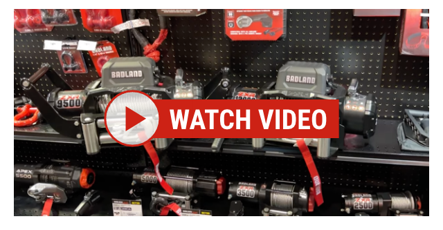 BADLAND ZXR: 9500 lb. Truck/SUV Winch with Wire Rope - video