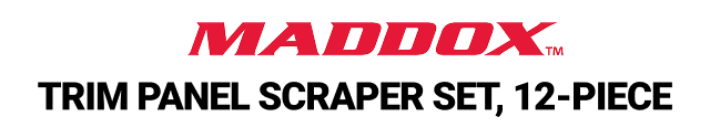 MADDOX Trim Panel Scraper Set, 12-Piece