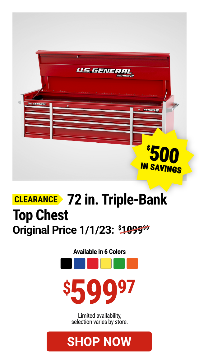 Us general top chest coupon Clearance
