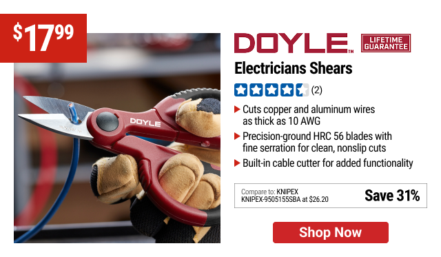 DOYLE Electricians Shears