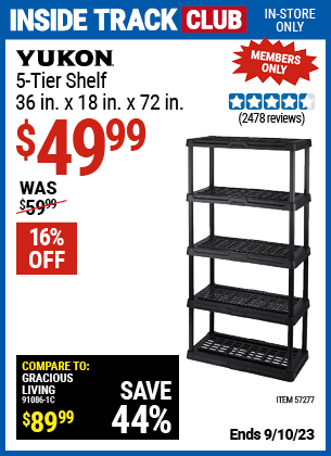 CENTRAL MACHINERY: 31 in. PVC Folding Sawhorse, 350 lb. Capacity - Coupon