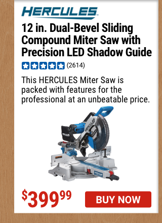 Hercules 12 deals miter saw coupon