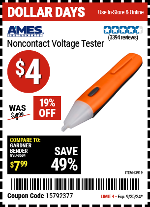 AMES INSTRUMENTS: Non-Contact Voltage Tester