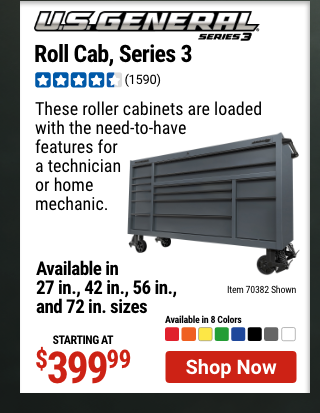 U.S. GENERAL: Roll Cab, Series 3