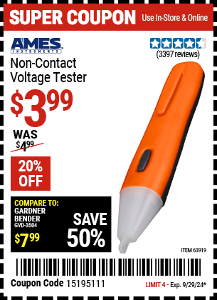 AMES INSTRUMENTS: Non-Contact Voltage Tester