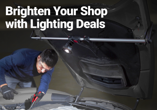 Brighten Your Shop with Lighting Deals 