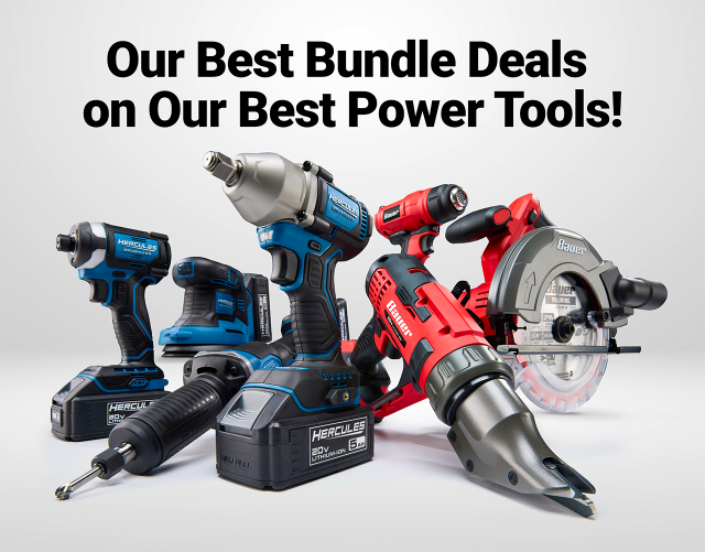 Our Best Bundle Deals on Our Best Power Tools!