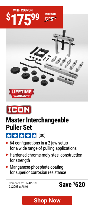 ICON: Master Interchangeable Puller Set