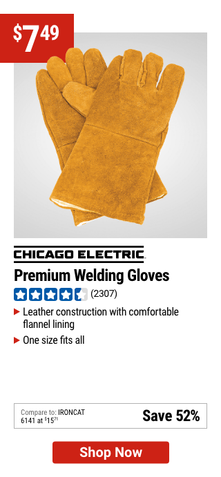 CHICAGO ELECTRIC: Premium Welding Gloves