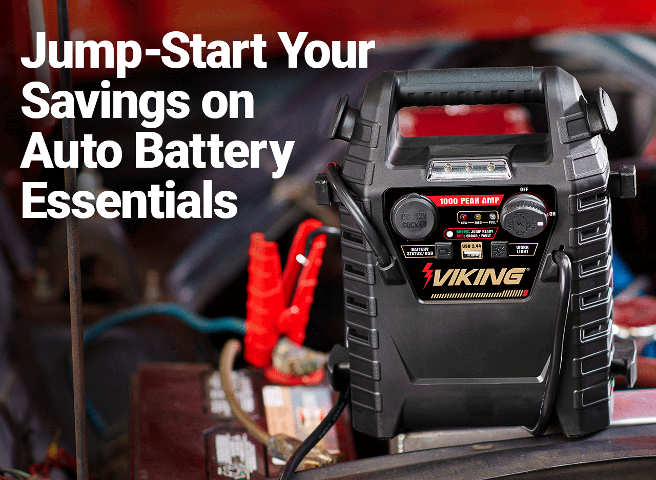 Jumpstart Your Savings on Auto Battery Essentials